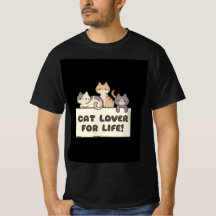 camiseta preta masculina com desenho animado fofo 