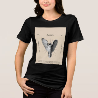 camiseta preta meia manga para mulheres