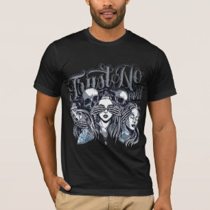 Camiseta Preta para Homens e Mulheres Pla de Alg