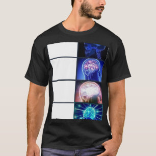 Camiseta preta personalizada TRVMP Meme