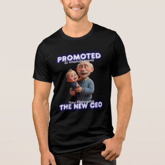 Camiseta Preta | Promovido a Avô | Hilário