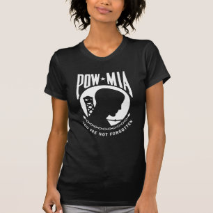 Camiseta Preta - Senhoras do POW MIA