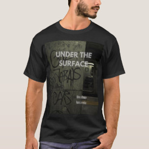 Camiseta Preta Underground Chaos Streetwear Unisse