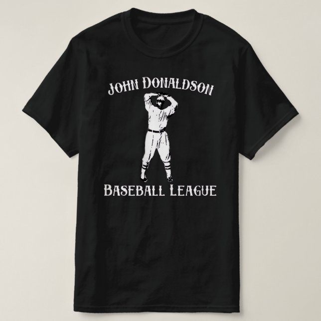 Camiseta preta uniforme da liga (Frente do Design)