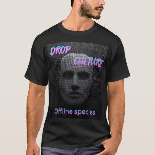 Camiseta Preta Unisex Hype Streetwear Máscara Drop