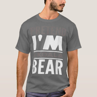 Camiseta Pretend I'm a Koala Bear Halloween Costume