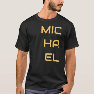 Camiseta Preto Adicionar Seu Nome Moderno Simples