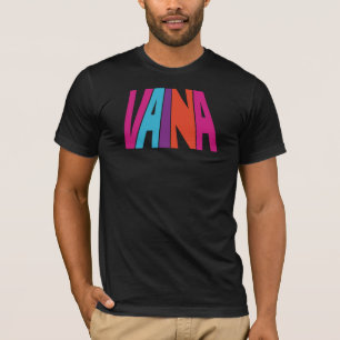 Camiseta Preto alternativo do pescoço de grupo do roupa de