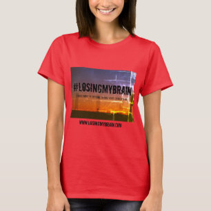 Camiseta Preto/branco do T das mulheres de LMB