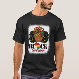 Camiseta Preto cuidador Mensageiro Orgulho Negro Africano