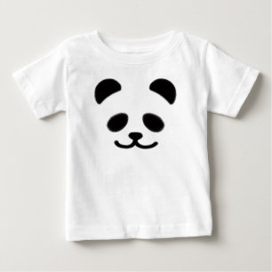 Camiseta Preto da panda