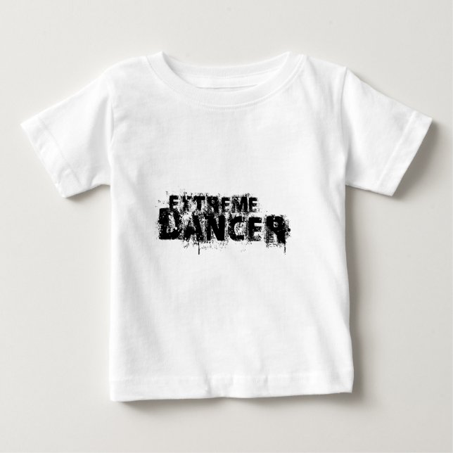 Camiseta Preto Dançarino Extremo (Frente)