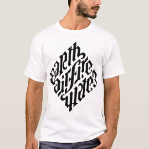 Camiseta Preto do diamante de Illuminati
