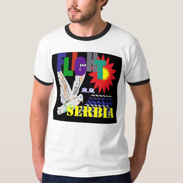 Camiseta Preto e branco (Frente)