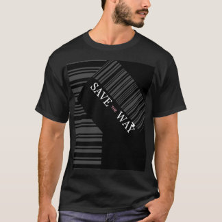 Camiseta preto e branco