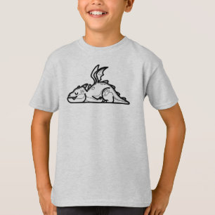 Camiseta PRETO E BRANCO #50 - Dragão Adormecido
