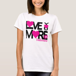 Camiseta Preto e Rosa Te Ama Mais