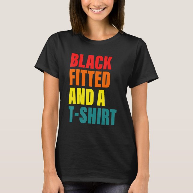 Camiseta Preto Equipado E Frente (Frente)