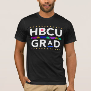 Camiseta Preto inteligente para Formando HBCU ou Melanizado