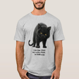 Camiseta Preto Irritado Eu Tenho Problemas De Raiva Humoros