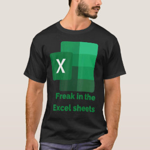 Camiseta Preto Nas Folhas Excel 2