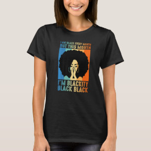 Camiseta Preto Negro Negro A Cada Mês História Negra