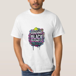 Camiseta Preto para a mente