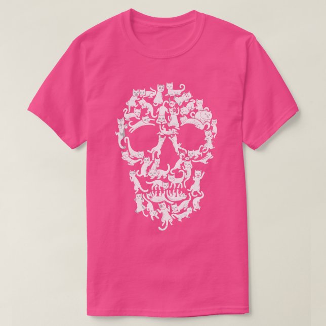 Camiseta Preto para gatos (Frente do Design)
