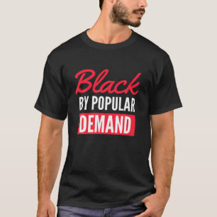 Camiseta Preto por Demanda/Vidas Negras Importam, orgulho d
