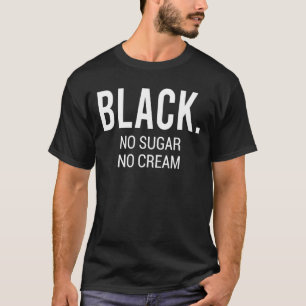 Camiseta Preto Sem Açúcar Sem Creme