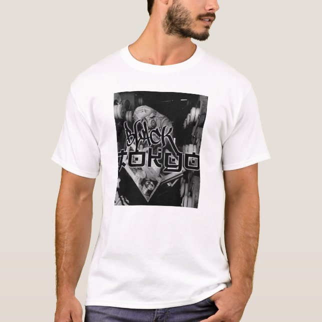 Camiseta Preto-Tokyo aprovado pelo FDA (Frente)