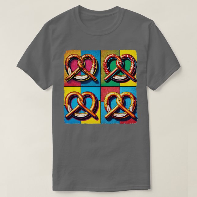 Camiseta Pretzel A Twist do Flavor Artístico (Frente do Design)