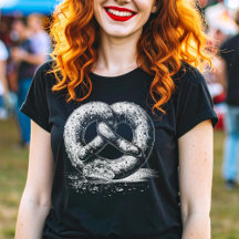 Pretzel branco-Impressão