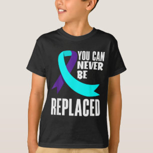 Camiseta Prevenção à conscientização Você Nunca Será Substi
