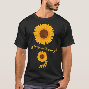 Camiseta Prevenção à Saúde Mental Ponto e Vírgula Girassol