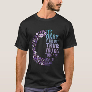 Camiseta Prevenção ao Suicídio Conscientização sobre Depres