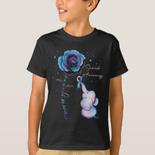 Camiseta Prevenção ao suicídio Sensibilização do Elefante G