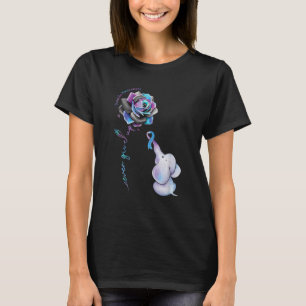 Camiseta Prevenção ao suicídio Sensibilização Elefante