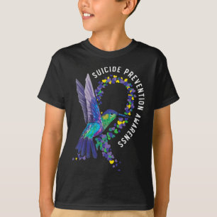 Camiseta Prevenção ao suicídio Sensibilização para a Depres