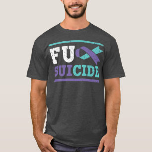 Camiseta Prevenção ao suicídio Sensibilização para a Depres