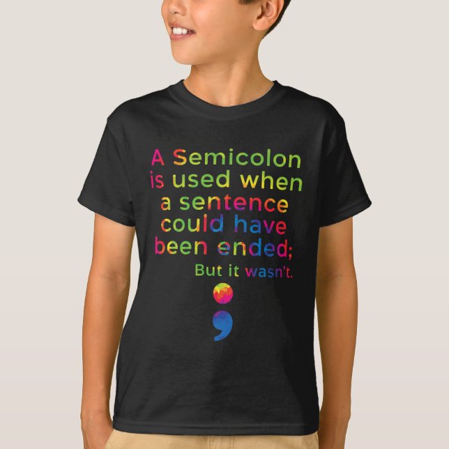 Camiseta Prevenção ao suicídio Sensibilização para a Depres (Frente)