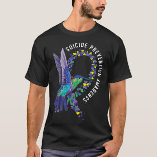 Camiseta Prevenção ao suicídio Sensibilização para a Depres