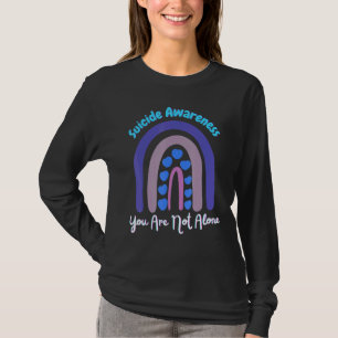 Camiseta Prevenção Contra Consciência Suicida Arco-Íris Voc