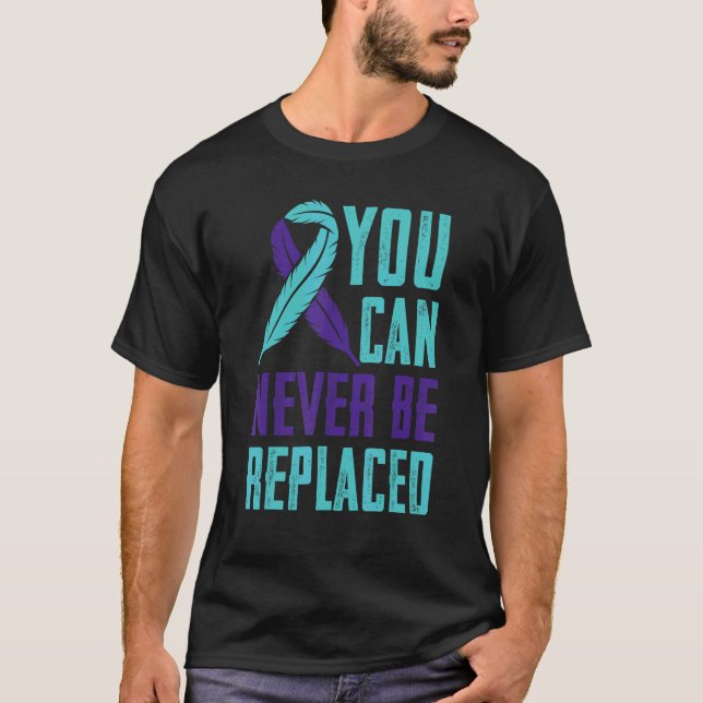 Camiseta Prevenção Contra O Suicídio Nunca Pode Ser Respond (Frente)
