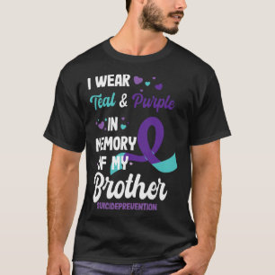 Camiseta Prevenção do Suicídio Conscientização Em Memória d