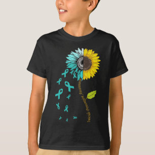 Camiseta Prevenção do suicídio Sensibilização Girassol 1