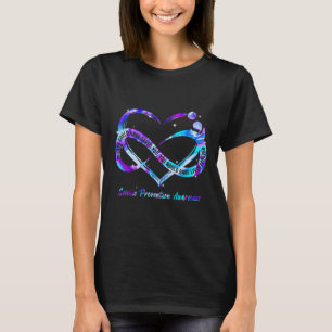 Camiseta Prevenção Sensibilização Se O Amor Poderia Tê-Lo S
