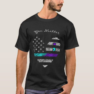 Camiseta Prevenção Suicida Sensibilização Suicida Caminhada