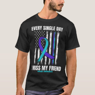 Camiseta Prevenir a Consciência do Suicídio - Bandeira Amer