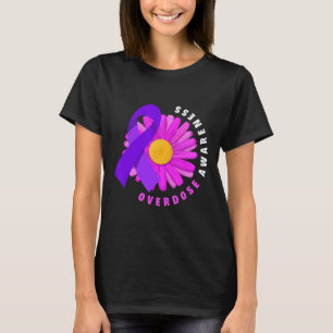 Camiseta Prevenir Superdose Sobredosagem de Opióides Consci